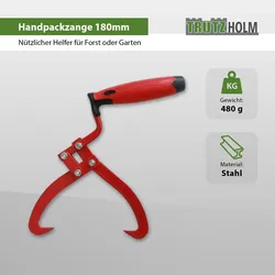 Handpackzange Packzange Holzzange Handhebehaken Sappie Holzgreifer Forstzange