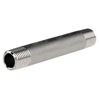 Riegler Rohrdoppelnippel 23, AG/AG, R 3, Länge 100,0 mm