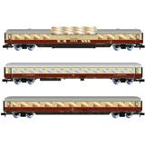 Arnolds & Sons 3-tlg. Set Personenwagen Rheingold 4507 N