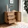 FineBuy Sideboard 80 cm Braun