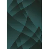 Erismann Vliestapete Grafik Linien 10,05 x 0,53 m 4 g/türkisch/schwarz 10374-18