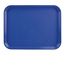 Gastro Kristallon Fast-Food-Tablett blau 345 x 265 mm