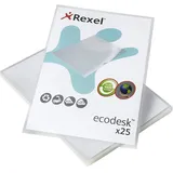 Rexel Sichthüllen EcoDesk A4 160mic. VE=25 Stück