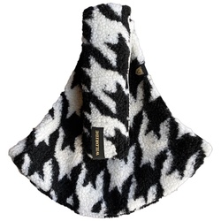 Wildride Kindertrage Winter (Hüfttrage) - Farbe: Hahnentritt Teddy