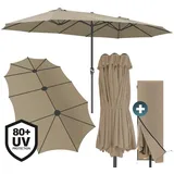 Kingsleeve Schirmhülle UV-Schutz 80+ Taupe