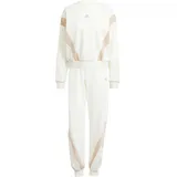 Adidas Damen Laziday Track Suit Trainingsanzug, Off White, M