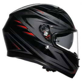 AGV K3 Syth Schwarz/Grau/Rot M