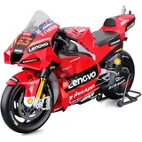 MAISTO - Moto GP Ducati Lenovo 2022#63 Bagnaia - Nachbildung des Fahrzeugs im Maßstab 1:6 - Spielzeug für Kinder ab 8 Jahren, Rot/Red