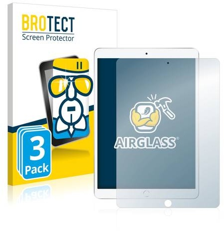 3x BROTECT® AirGlass® Panzerglasfolie für Apple iPad Air 2019