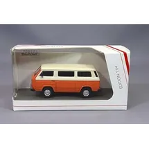 Schuco Modellbausatz VW T3 Luxus Bus beige/orange 1:64