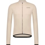 Shimano Vertex Thermal Long Sleeve Jersey Beige