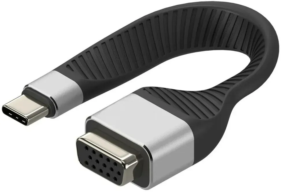 Techly ICOC-USBC-VGA Videokabel-Adapter 0,12 m USB Typ-C VGA (D-Sub)