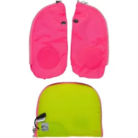 ergobag LED Seitentaschen Zip-Set 3-teilig (Für Packs / Cubos / Cubo Lights Ab 2019 / 2020) Pink