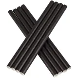 Trinkhalme, Papier (8x150mm), Prime Bar - schwarz (100 Stk.) - 100er Pack