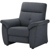 Polstermöbel Oelsa Sessel Brüssel Flachgewebe 98 x 100 x 90 cm Grau