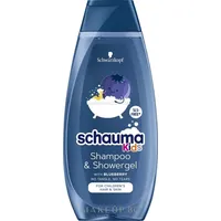 Schauma Kids 2-in-1 Shampoo und Duschgel mit Heidelbeerextrakt