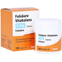 Blanco Pharma Folsäure Vitabalans 5 mg Tabletten