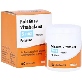 Blanco Pharma Folsäure Vitabalans 5 mg Tabletten