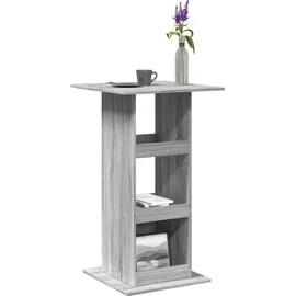 vidaXL Bartisch 60 x 60 x 102 cm Grau Sonoma