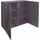 Home Affaire Highboard Miro 121 cm grau