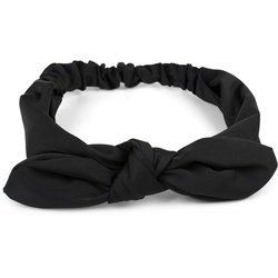 styleBREAKER Haarband, 1-tlg., Einfarbiges Haarband mit Schleife schwarz