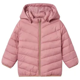 NAME IT Mädchen NMFMONEY Jacket PB Steppjacke, Rosa, 98