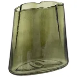 Atmosphera Créateur d'intérieur Vase - Glas - H20 cm - Grüne Zedern