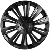 Walser Radzierblenden Racer 14 Zoll, 4er Satz Radkappen, Radblenden schwarz