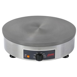 Neumärker Crepeseisen Elektro Standard 3.0, Effizientes Crêpes-Eisen mit spiralförmigem Heizkörper, Ø 40 cm