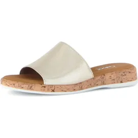 Gabor (0) Klassische Pantoletten Damen 31393931363039 Beige 40 1/2 EU - Beige - 40,5