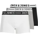 JACK & JONES Sense Boxershorts 3 Einheiten Light Grey Melange XL
