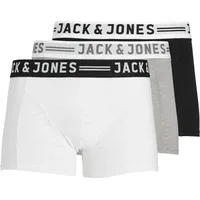 JACK & JONES Sense Boxershorts 3 Einheiten Light Grey Melange XL