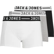 JACK & JONES Sense Boxershorts 3 Einheiten Light Grey Melange XL