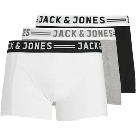 JACK & JONES Sense Boxershorts 3 Einheiten Light Grey Melange XL