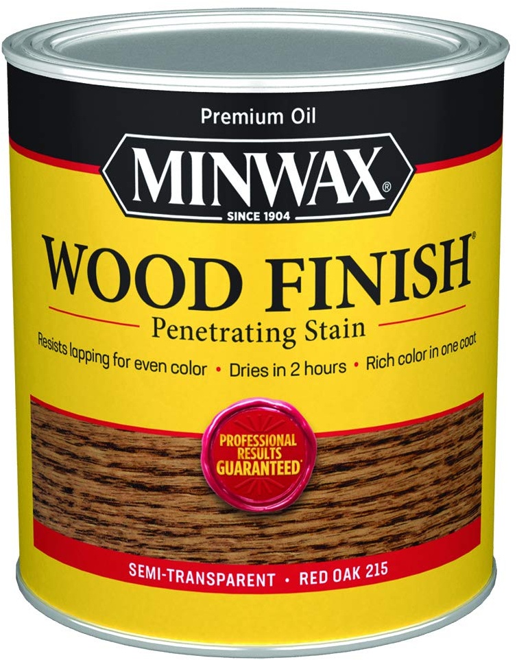 Minwax 1 Quart Red Oak Wood Finish Interior Holzlasur 70040