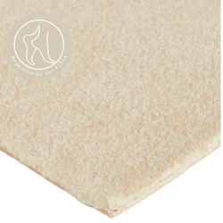 Teppichboden ANDIAMO "Velours Catania", beige, B:500cm H:7,5mm L:450cm, Kunstfaser, Teppiche, meliert, Breite 400 cm oder 500 cm, strapazierfähig & pflegeleicht