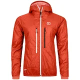 Ortovox Swisswool Piz Boè Jacke (Größe M, rot)