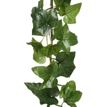 Decoris season decorations Kunstgirlande, Girlande Efeu Polyester L.13cm W.18cm H.180cm grün, Kaemingk