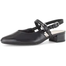 Gabor Slingpumps GABOR "Slingpumps", Damen, Gr. 40,5, schwarz, Schuhe Slingpumps