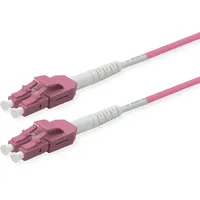 Roline LWL-Kabel duplex 50/125μm OM4, LC/LC, UNIBOOT, violett, 5