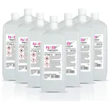 NAILS FACTORY | N&BF Nagel Cleaner 1000ml 12er Set – Cleaner für Gelnägel – Nagelreiniger – Nail Cleaner – 70% Isopropanol Isopropylalkohol kosmetisch rein in Studioqualität