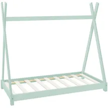 ML-Design Kinderbett Tipi 70 x 140 cm Kiefer mint