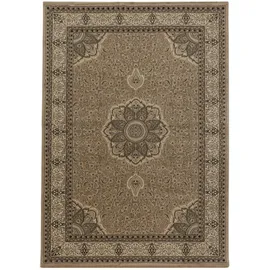 KADIMA DESIGN Teppich Kurzflor GEISLER in Beige, Orientalisch 300 x 400 cm