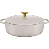 BALLARINI Bellamonte Topf 4,5 l, Elfenbein