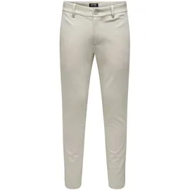 Only & Sons ONSMARK Slim Fit Chino Hose Weiß 38 32