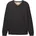 1038427 Basic Knit Pullover Mit V-ausschnitt Black Grey Melange L