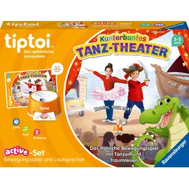 Ravensburger tiptoi Active Kunterbuntes Tanz-Theater inkl. Lautsprecher