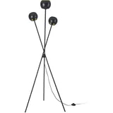 lux.pro Nykvarn 3-flg. E14 Schwarz