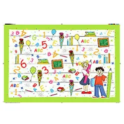 HundB Schreibunterlage Schreibtischunterlage Arbeitsplatzunterlage Papierschutz Tischunterlage Schreibmatte Craft-Pappe weiß 40x60cm 350g