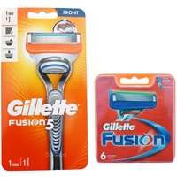 Gillette Fusion5 Rasierer + 6 Fusion Rasierklingen in OVP / Set = 7 Klingen